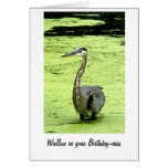 Boue dans votre Anniversaire-ness - carte d'annive
