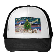 Bouffes de bouffe magiques de Noël (quatre) Casquette