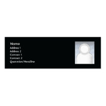 Bougies - maigres cartes de visite