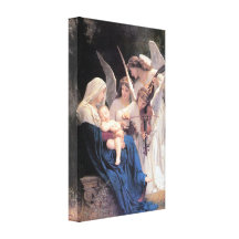 Bouguereau - chanson de l'atterrisseur d'anges toile tendue sur châssis