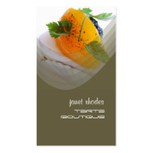 Boulangerie, modèle de cartes de visite de magasin modèle de carte de visite