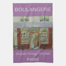 BOULANGERIE PARIS SERVIETTES POUR LES MAINS