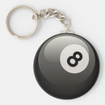 BOULE 8 PORTE-CLEF