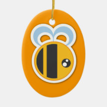 Boule d'abeille décorations pour sapins de noël