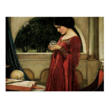 Boule de cristal, château d'eau de JW, art victori Cartes Postales