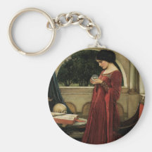 Boule de cristal, château d'eau de JW, art victori Porte-clefs