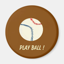 BOULE DE JEU ! - aimant de base-ball