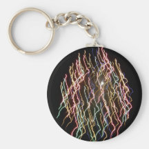Boule de pleuvoir Keychain léger Porte-clé