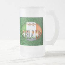 Boule de rugby de l'Irlande Mug À Café