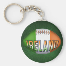 Boule de rugby de l'Irlande Porte-clefs