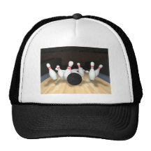 Boule et goupilles de bowling : modèle 3D : Casquette De Camionneur