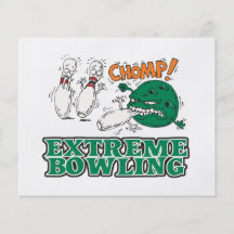 boule extrême de sauvage de bowling prospectus en couleur