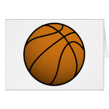 Boule fraîche des sports B de basket-ball et de co Cartes