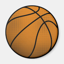 Boule fraîche des sports B de basket-ball et de co Aimants Pour Réfrigérateur