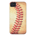 Boule vintage de base-ball coque Case-Mate iPhone 4