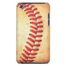 Boule vintage de base-ball étuis iPod touch