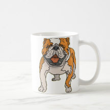 Bouledogue anglais tasse