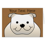 Bouledogue blanc carte