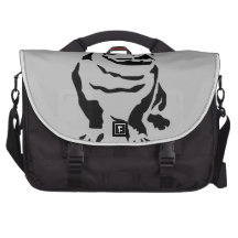Bouledogue de la Géorgie de hippie Sacs Pour Ordinateur Portable