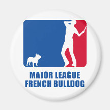 Bouledogue français aimant pour réfrigérateur