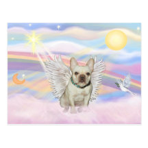 Bouledogue français carte postale