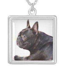 Bouledogue français pendentif