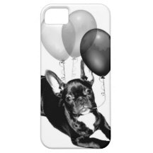 Bouledogue français d'anniversaire étuis iPhone 5