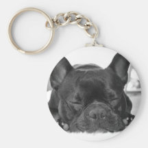 Bouledogue français Keychain Porte-clé