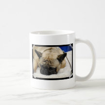 Bouledogue français paresseux tasse