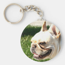 Bouledogue français porte-clés