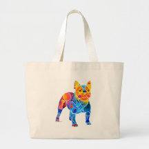 Bouledogue français sacs fourre-tout