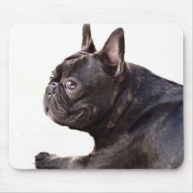 Bouledogue français tapis de souris