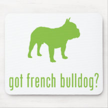 Bouledogue français tapis de souris