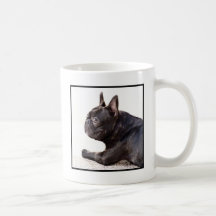 Bouledogue français tasse à café
