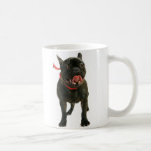 Bouledogue français tasse à café