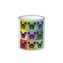 Bouledogue français tasse à café