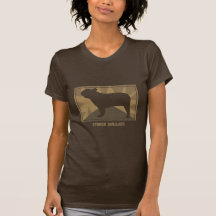 Bouledogue français terreux t-shirts