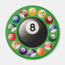 BOULES DE BILLARDS MAGNETS