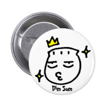 boulette, Dim Sum Badges Avec Agrafe