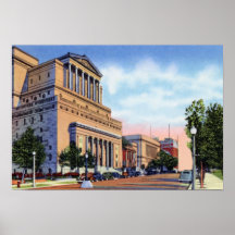 Boulevard de St Louis Missouri Lindell Posters