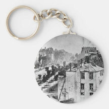 Boulevard du Temple Paris France 1838 Porte-clé