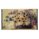 Bouquet de matin par Paul de Longpre Coque Folio iPad