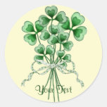 Bouquet de shamrock autocollant