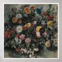 Bouquet des fleurs, 1849-50 posters