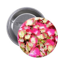 Bouquet rose d'hortensia pin's