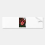Bouquet rouge adhésif pour voiture