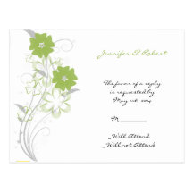 Bourgeonnement Romance en carte postale du vert ol