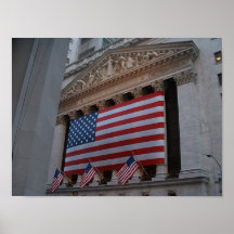 Bourse des valeurs de NYC Posters