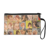 Bourse vintage de bracelet de beauté de cheveux