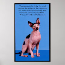 "Boussole morale " Posters
